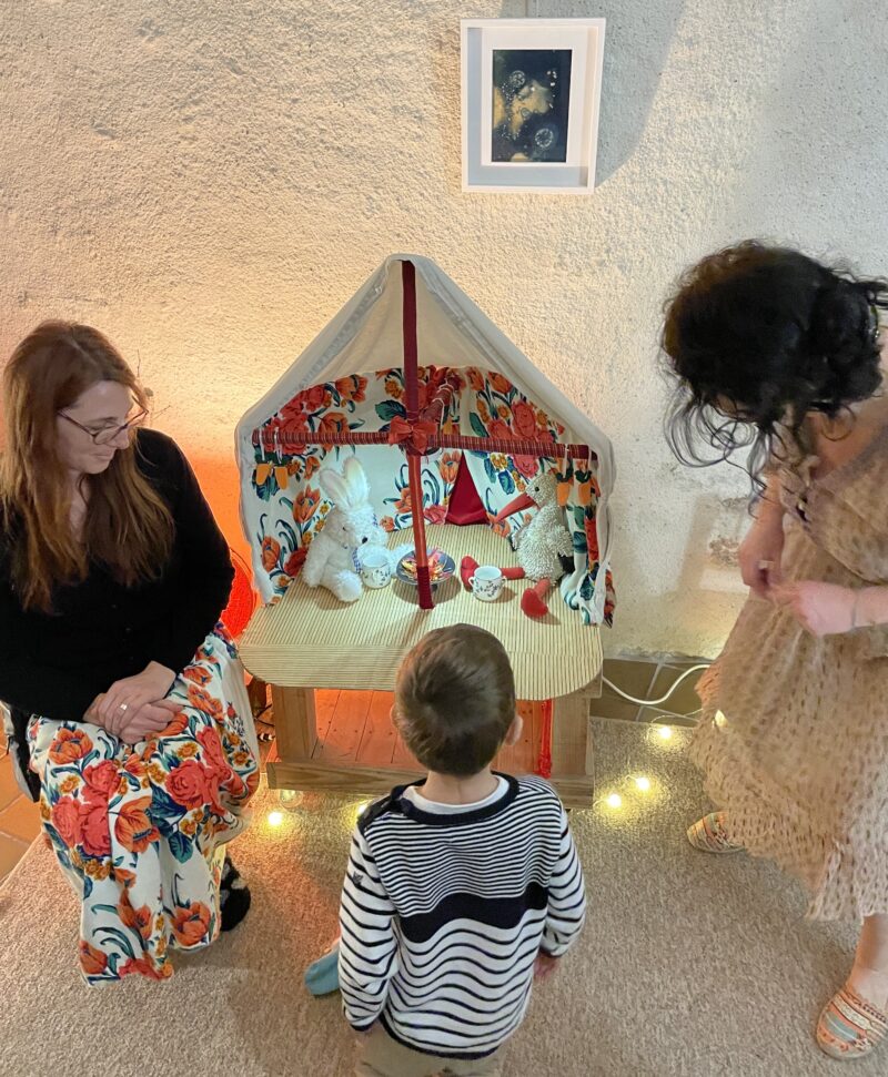 Atelier créatif pour enfants, par l'association Au Hasard des Oiseaux