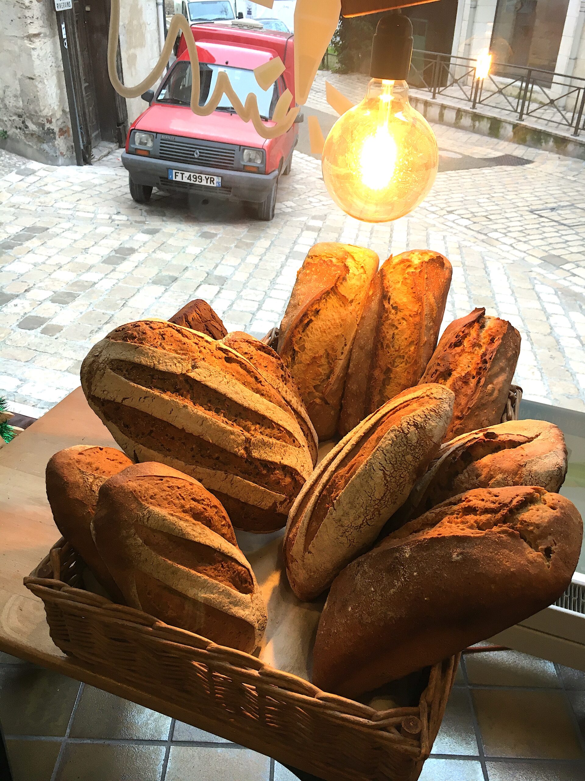 Dépôt de pain au levain, pain bio et local