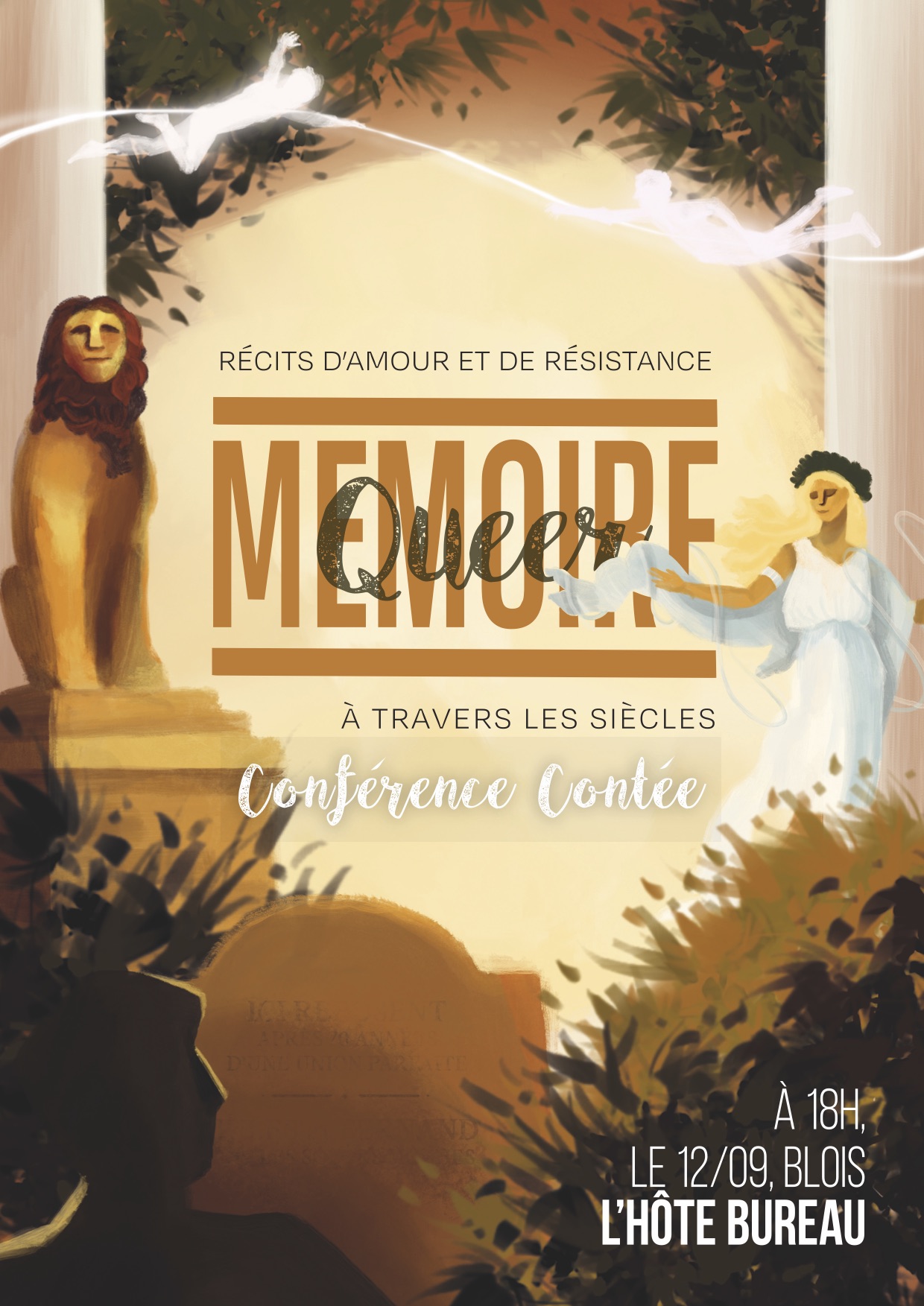 Mémoire queer : conférence du 12/09/2025 Conférence contée à l'Hôte Bureau par Kevin Nappey : Mémoire queer